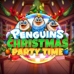 Penguins ready to celebrate Christmas with a tree